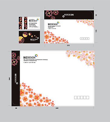 템플릿 꽃잎 꽃무늬 명함 명함템플릿 서류봉투 편지봉투 사람없음 세트 패키지 봉투템플릿 우편봉투 비즈디자인 봉투디자인 이미지템플릿 AI파일 꽃 무늬 봉투 편지 우편물 파일형식 벡터