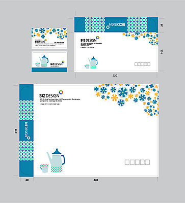 템플릿 문양 꽃잎 명함 주전자 명함템플릿 서류봉투 편지봉투 사람없음 컵 세트 패키지 봉투템플릿 우편봉투 비즈디자인 봉투디자인 이미지템플릿 AI파일 식기 꽃 주방용품 봉투 편지 우편물 파일형식 벡터