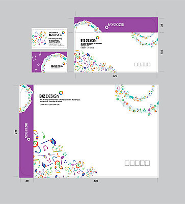 템플릿 음표 명함 명함템플릿 서류봉투 편지봉투 사람없음 세트 패키지 봉투템플릿 우편봉투 비즈디자인 봉투디자인 이미지템플릿 AI파일 기호 음악 봉투 편지 우편물 파일형식 벡터