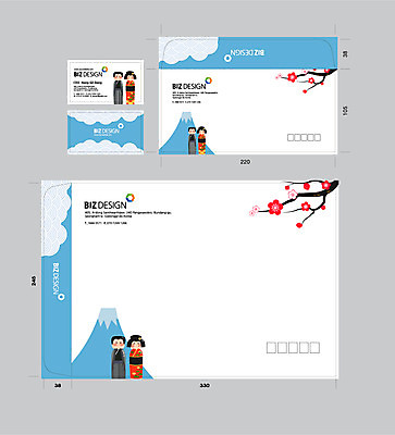 템플릿 명함 명함템플릿 서류봉투 편지봉투 산 꽃나무 사람없음 세트 패키지 일본인형 봉투템플릿 우편봉투 비즈디자인 봉투디자인 이미지템플릿 AI파일 나무 꽃 인형 봉투 편지 우편물 파일형식 벡터