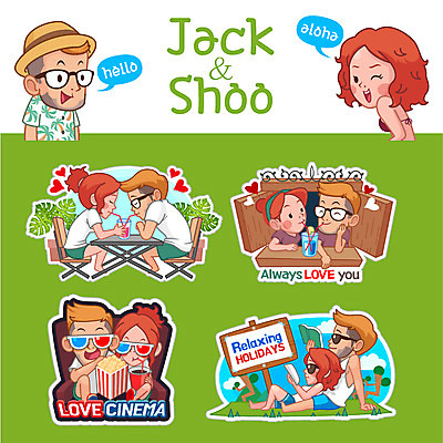 캐릭터 모자 커플 여자 남자 음료 스티커 일러스트 여러명 성인 책 여름 세트 선글라스 독서 콜라 팝콘 3D안경 일러캐릭터 AI파일 잡화 계절 안경 다수 관계 사람 탄산음료 파일형식 벡터