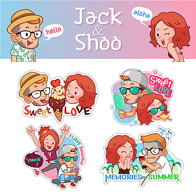 캐릭터 모자 커플 여자 남자 스티커 일러스트 아이스크림 여러명 성인 여름 세트 선글라스 스케이트보드 콜라 아이스크림콘 일러캐릭터 AI파일 잡화 계절 안경 다수 관계 디저트 사람 보드_스포츠 콘 탄산음료 파일형식 벡터