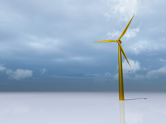 포토 JPG 해외이미지 구름 일러스트 하늘 사람없음 3D 환경 힘 풍차 발전기 에너지 황금 보호 수평선 해외202004 해외포토 자연요소 컨셉 발전소 디지털합성 파일형식 이미지허브