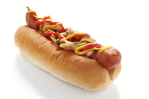 포토 JPG 해외이미지 빵 실내 사람없음 한개 소시지 케첩 머스터드 흰배경 핫도그 해외202004 해외포토 1 음식 백그라운드 패스트푸드 내부 흰색 소스_음식 가공식품 파일형식 이미지허브