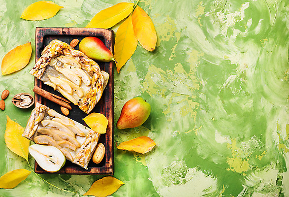 포토 JPG 해외이미지 음식 단풍 잎 과일 디저트 건강 요리 사람없음 여름 노란색 케이크 빵집 견과류 가을 시골 황금 달콤 아침식사 설탕 굽기 아몬드 레시피 10월 프랑스어 채식주의자 타르트 핸드메이드 캐러멜 카피스페이스 해외202004 해외포토 식물 문자 계절 빵 컬러 상점 식사 공백 날짜 맛 구이 채식 파이_빵 파일형식 이미지허브