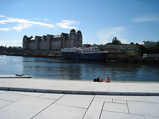 포토 JPG 해외이미지 문화 음악 노래 하늘 노르웨이 미술 사람없음 건물 여름 파란색 흰색 오슬로 오페라 해외202004 해외포토 건축물 계절 유럽 컬러 문화예술 파일형식 이미지허브