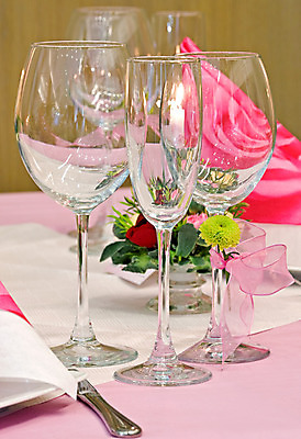 포토 JPG 해외이미지 접시 리본 꽃다발 와인잔 유리 탁자 사람없음 컵 빨간색 초록색 반짝임 장미 식탁보 흰색 악단 냅킨 성배 접기 해외202004 해외포토 식기 꽃 음악 컬러 가구 술잔 모션 재질 파일형식 이미지허브