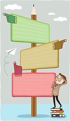 학생 남자 교복 일러스트 청소년 프레임 한명 책 연필 스쿨라이프 표지판 고민 국내일러스트 AI파일 1 라이프스타일 옷 감정 학교 학용품 알림판 사람 필기구 파일형식 벡터