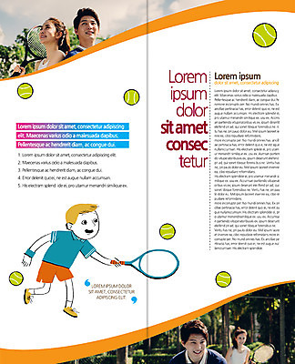 PSD 템플릿 편집 표지디자인 북디자인 출판디자인 여자 남자 내지 리플렛 2단접지 북커버 웃음 팜플렛 여러명 상반신 20대 성인 운동 한국인 테니스 테니스라켓 테니스공 이미지템플릿 다수 공 표정 건강 사람 동양인 청년 구기 라켓 테니스용품 파일형식