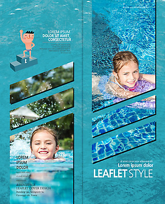 PSD 서양인 템플릿 편집 표지디자인 북디자인 출판디자인 표지 리플렛 2단접지 북커버 수영장 웃음 소녀 소년 팜플렛 상반신 세명 운동 수영 우승 시상대 이미지템플릿 외국인 여자 남자 어린이 표정 건강 사람 수상스포츠 최고 파일형식