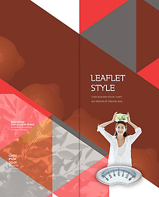 PSD 템플릿 편집 표지디자인 북디자인 출판디자인 여자 표지 리플렛 다이어트 2단접지 북커버 나뭇잎 한명 웃음 팜플렛 상반신 20대 성인 운동 샐러드 한국인 레몬 체중계 머리위 이미지템플릿 1 음식 잎 과일 표정 건강 사람 동양인 청년 파일형식