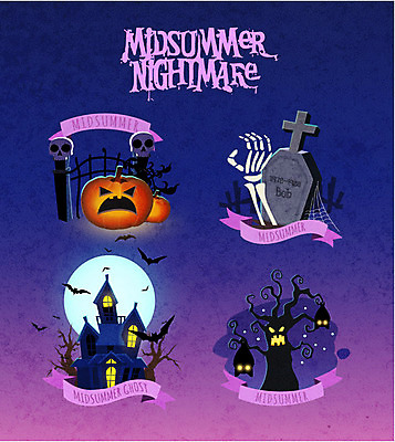 나무 일러스트 호박 뼈 해골 사람없음 라벨 달 무덤 공동묘지 성 유령 박쥐 호러 호러캐릭터 국내일러스트 일러캐릭터 AI파일 자연요소 식물 캐릭터 건축물 채소 포유류 프레임 공포 파일형식 벡터