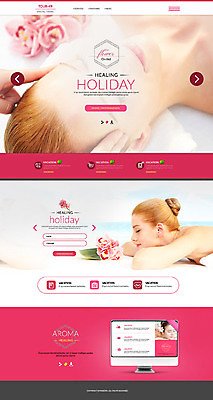 PSD 외국인 템플릿 여자 여행 웹템플릿 성인 세명 홈페이지 홈페이지시안 마사지 휴양지 이미지템플릿 사람 인종 장소 파일형식