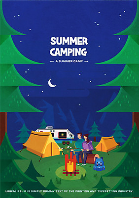 나무 커플 여자 남자 포스터 별 일러스트 배낭 밤하늘 텐트 성인 두명 여름 캠핑 달 모닥불 캠핑카 마시멜로우 카라반 오토캠핑 캠핑족 국내일러스트 AI파일 자연요소 식물 계절 가방 관계 자동차 하늘 불 레저 디저트 캠핑도구 사람 야간 신조어 파일형식 벡터