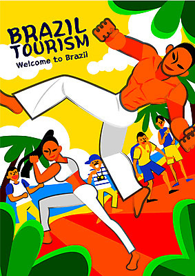 구름 여자 남자 포스터 여행 일러스트 열대 여러명 성인 야자수 여행객 카메라 축제 브라질 정열 리우 이국적 카포에라 국내일러스트 AI파일 자연요소 나무 다수 사람 전자제품 무도_무술 남아메리카 파일형식 벡터