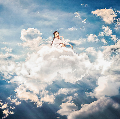 JPG 구름 편집이미지 여자 하늘 한명 20대 성인 햇빛 한국인 디지털합성 합성 디지털아트 성인여자만 편집실사 자연요소 1 사람 동양인 청년 태양 CG 여자만 성인만 파일형식