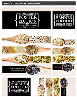 PSD 배너 배너템플릿 가로배너 ZIP 포스터 세로배너 식재료 곡류 사람없음 세트 숟가락 쌀 현수막 검은쌀 템플릿 수저 가로 세로 파일형식