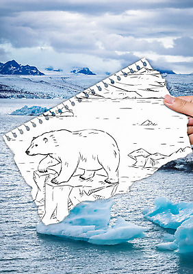 구름 손 바다 포토일러 하늘 신체부위 스케치 북극 스케치북 북극곰 빙하 지구온난화 이미지편집 AI파일 자연요소 편집이미지 곰 학용품 미술 사람 극지방 기후변화 파일형식 벡터