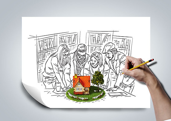 나무 손 여자 남자 종이 포토일러 회의 부동산 주택 잔디 여러명 상반신 성인 울타리 스케치 지우개연필 이미지편집 AI파일 식물 편집이미지 다수 비즈니스 미술 사람 건물 신체부위 담장 연필 재산 파일형식 벡터