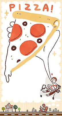 PSD 남자 어린이 일러스트 프레임 피자 성인 두명 오토바이 메모지 배송 배달음식 피자집 음식배달 국내일러스트 음식 패스트푸드 서양음식 사람 상점 사무용품 바이크 배달 파일형식