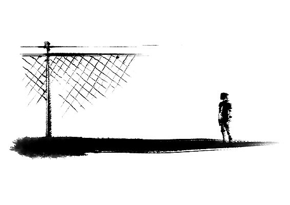 PSD 일러스트 캘리그라피 붓터치 한명 기아 먹 사회복지 복지 철조망 난민 구호활동 국내일러스트 1 서예 사람 사회이슈 파일형식