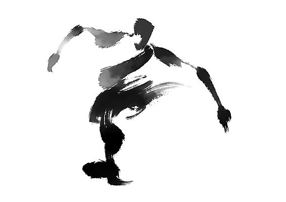 전신 PSD 남자 일러스트 캘리그라피 붓터치 한명 사람 성인 달리기 점프 허들 육상스포츠 육상선수 국내일러스트 1 스포츠 모션 운동선수 장애물 파일형식