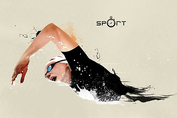 PSD 남자 수영복 스포츠 포즈 올림픽 일러스트 캘리그라피 하계올림픽 한명 성인 운동 수영 물안경 역동적 수영모 국내일러스트 1 옷 컨셉 건강 사람 수상스포츠 수영용품 파일형식