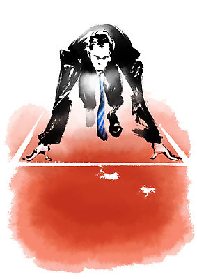 PSD 남자 엎드리기 일러스트 캘리그라피 한명 사람 앉기 정장 성인 달리기 비즈니스맨 출발 트랙 출발자세 국내일러스트 1 옷 포즈 컨셉 비즈니스 모션 직장인 파일형식