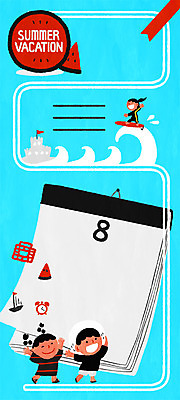 PSD 여자 남자 어린이 파도 일러스트 여름음식 수박 여름방학 세명 여름 자명종 달력 서핑보드 서핑 모래성 채집통 제철음식 제철과일 국내일러스트 계절 음식 모래 바다 시계 과일 방학 통 사람 알람 수상스포츠 보드_스포츠 제철 파일형식 여름_계절