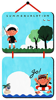 PSD 나무 여자 남자 어린이 일러스트 물놀이 여름방학 두명 여름 야자수 잠자리 튜브 스노클링용품 채집망 국내일러스트 식물 계절 스포츠용품 곤충 놀이 방학 사람 스노클링 파일형식 여름_계절