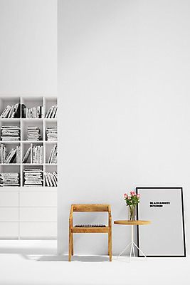 PSD 편집이미지 액자 거실 의자 탁자 책장 사람없음 책 인테리어 꽃병 공간 디지털합성 디지털아트 이미지편집 디자인 꽃 가구 파일형식