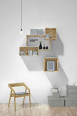 PSD 편집이미지 거실 의자 조명 선반 사람없음 장식 책 인테리어 공간 디지털합성 디지털아트 이미지편집 디자인 가구 파일형식