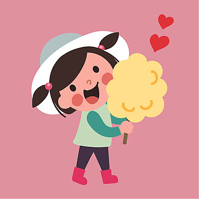 클립아트 모자 여자 어린이 일러스트 한명 하트 체험학습 솜사탕 국내일러스트 AI파일 모양 1 잡화 디저트 사람 체험 파일형식 벡터