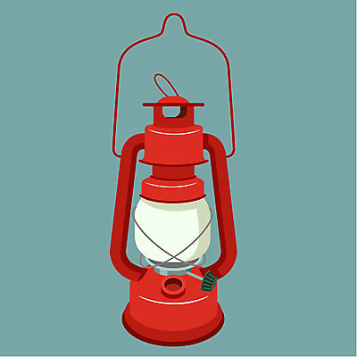 클립아트 아이콘 캠핑도구 사람없음 램프 오브젝트 2D아이콘 AI파일 조명 캠핑 도구 파일형식 벡터