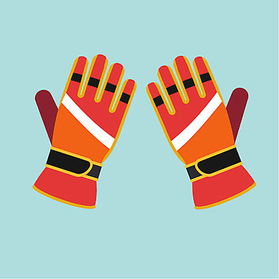 클립아트 아이콘 장갑 사람없음 오브젝트 2D아이콘 AI파일 잡화 파일형식 벡터