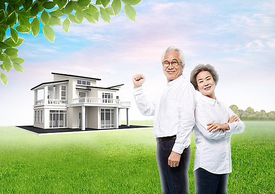 PSD 구름 편집 편집이미지 여자 남자 하늘 부동산 나뭇잎 주택 서기 웃음 잔디 상반신 성인 두명 옆모습 실버라이프 팔짱 노부부 주먹 한국인 등맞대기 60대 내집마련 이미지편집 자연요소 식물 라이프스타일 부부 노년 뷰포인트 잎 모션 표정 사람 동양인 건물 재산 파일형식