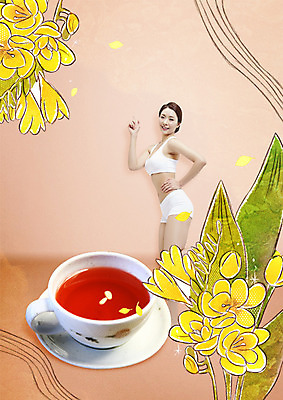 PSD 편집 편집이미지 여자 꽃 음식 허리손 다이어트 한명 웃음 20대 성인 옆모습 운동복 한국인 차 탱크톱 찻잔 컵받침 의료성형뷰티 이미지편집 식물 1 옷 음료 뷰포인트 포즈 상의 잔 표정 건강 사람 동양인 청년 받침대 파일형식