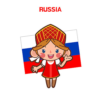 클립아트 여자 일러스트 한명 성인 전통의상 러시아 러시아의상 러시아인 국내일러스트 AI파일 서양인 1 전통 유럽 사람 파일형식 벡터