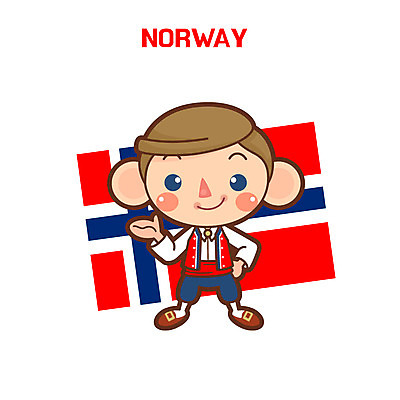 클립아트 남자 일러스트 노르웨이 한명 성인 전통의상 노르웨이국기 국내일러스트 AI파일 1 전통 유럽 사람 국기 파일형식 벡터