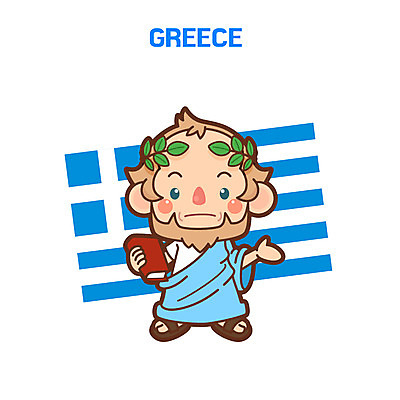 클립아트 남자 일러스트 한명 성인 책 전통의상 그리스 그리스인 그리스전통의상 국내일러스트 AI파일 서양인 1 전통 유럽 사람 파일형식 벡터