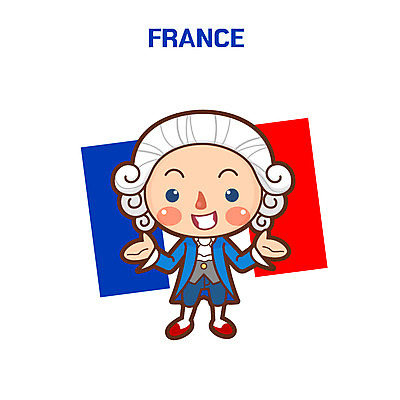 클립아트 남자 일러스트 한명 성인 프랑스 전통의상 프랑스전통의상 국내일러스트 AI파일 1 전통 유럽 사람 파일형식 벡터