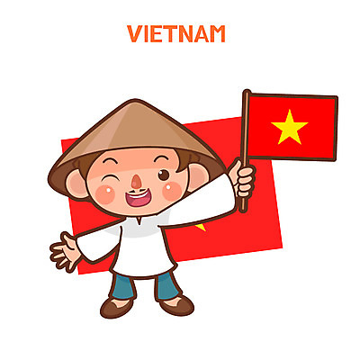 클립아트 남자 일러스트 한명 성인 전통의상 베트남 베트남국기 베트남인 국내일러스트 AI파일 외국인 1 전통 사람 동양인 동남아시아 국기 파일형식 벡터