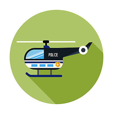 클립아트 아이콘 사람없음 경찰 헬리콥터 2D아이콘 AI파일 직업 비행기 파일형식 벡터