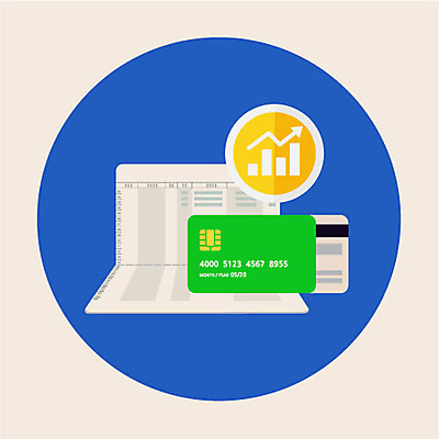 클립아트 아이콘 그래프 사람없음 금융 신용카드 통장 2D아이콘 AI파일 경제 파일형식 벡터