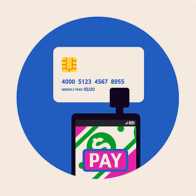 클립아트 아이콘 사람없음 금융 스마트폰 신용카드 핀테크 2D아이콘 AI파일 모바일 경제 핸드폰 스마트기기 파일형식 벡터