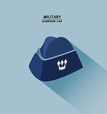 클립아트 일러스트 사람없음 공군 아이소메트릭 공군모자 국방 국내일러스트 AI파일 군대 군모 파일형식 벡터