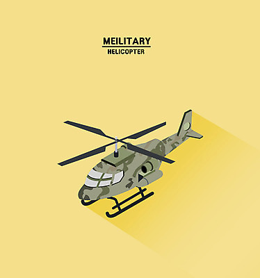 클립아트 일러스트 사람없음 헬리콥터 아이소메트릭 국방 군용헬기 국내일러스트 AI파일 비행기 군용 파일형식 벡터