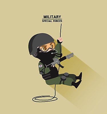 클립아트 남자 밧줄 일러스트 한명 성인 군인 총 헬멧 아이소메트릭 국방 특공대 특공대원 국내일러스트 AI파일 직업 1 무기 줄 사람 보호장비 국군 특수부대 파일형식 벡터