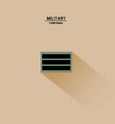 클립아트 일러스트 사람없음 심볼 아이소메트릭 계급 계급장 국방 상병 국내일러스트 AI파일 파일형식 벡터
