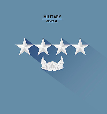 클립아트 일러스트 사람없음 심볼 아이소메트릭 계급 계급장 국방 국내일러스트 AI파일 대장계급 군대 파일형식 벡터